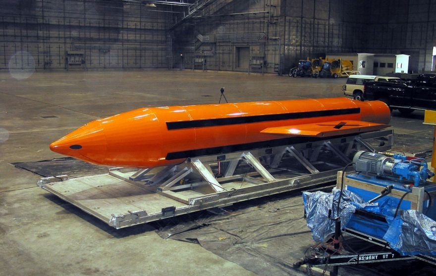 The Massive Ordinance Air Blast was first tested in 2003. (DOD