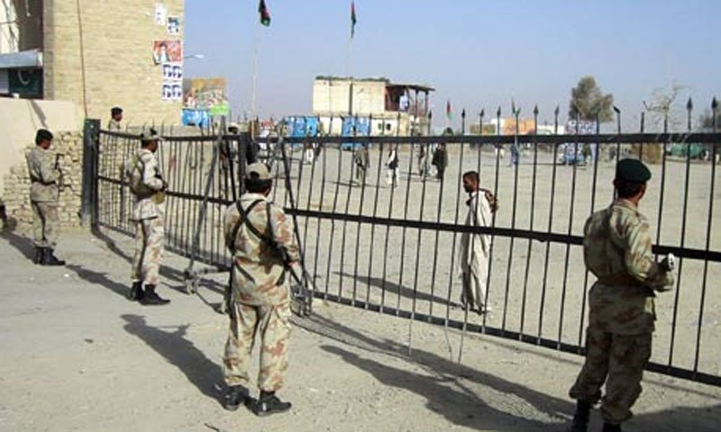 Pak Afghan border at Chaman
