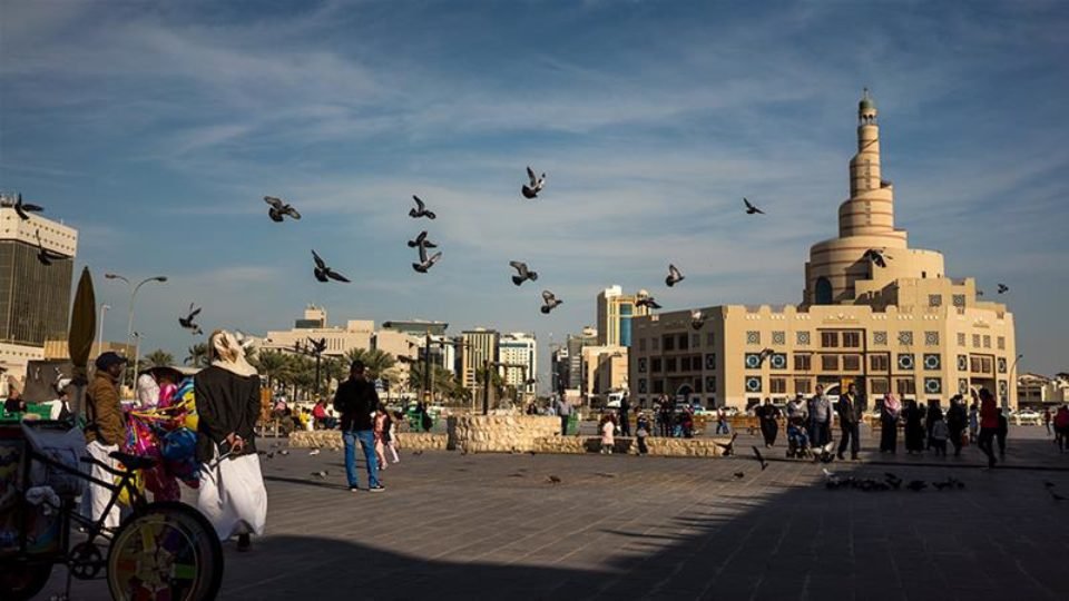 A view of Souq Waqif Doha