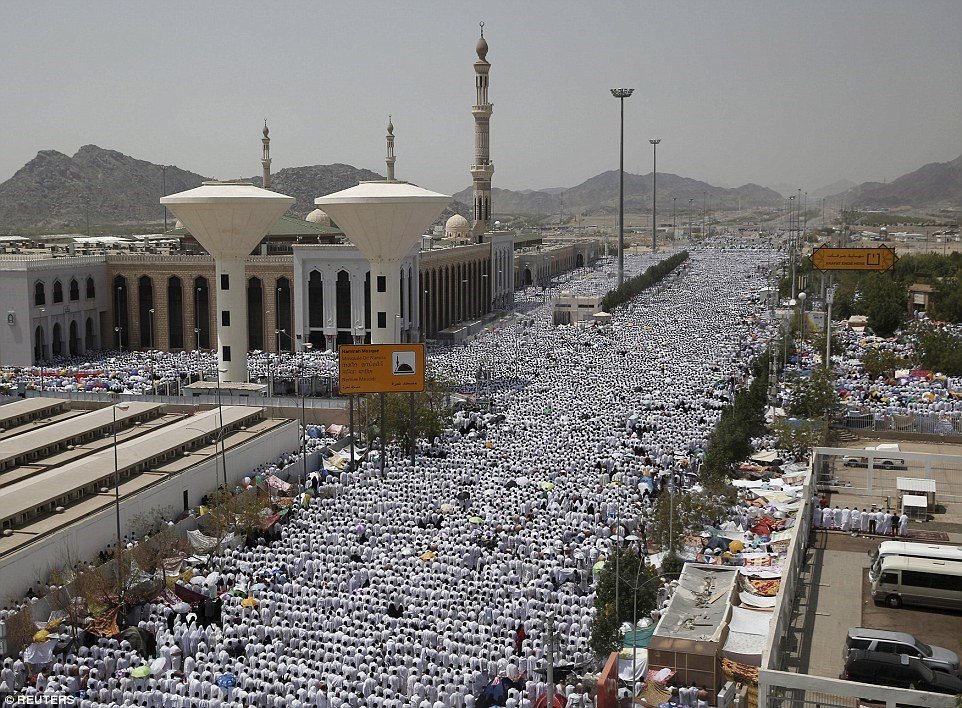 A view of 2016 rituals performed by Muslims around the world in Arafat