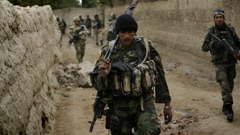Afghan security forces have been killed at a ‘shockingly high’ rate in fighting against the Taliban [AP]
