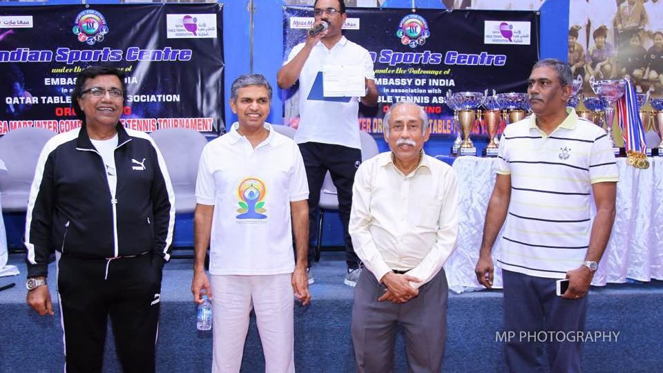 Indian Sports Club Held Table Tennis Tournament