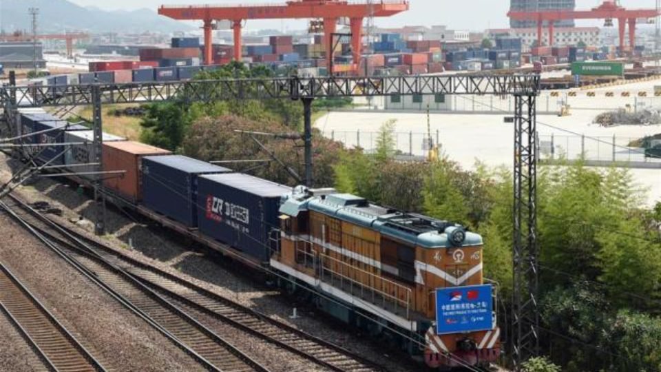 Chinese Int’l Freight Train Leaves Yinchuan for Tehran, 20 Chinese Cities Linked with Europe & Central Asia