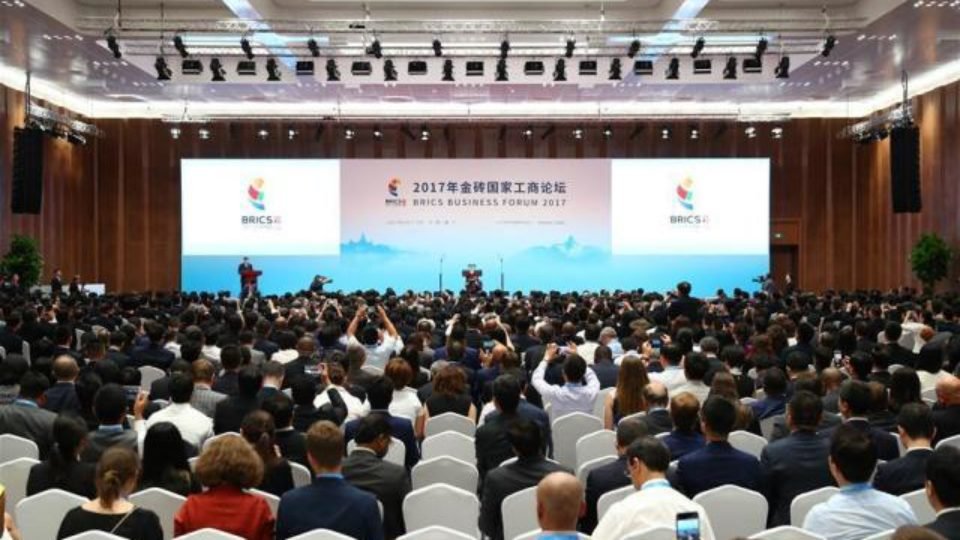 The BRICS Business Forum opens in Xiamen, southeast China’s Fujian Province, Sept. 3, 2017. Pic Xinhua Net