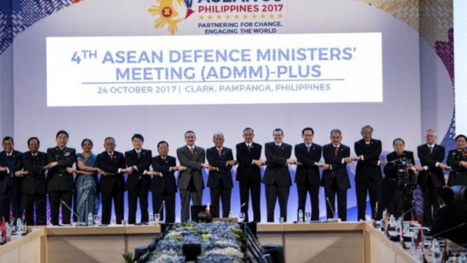 ASEAN Defence Ministers at 11th meet at the Clark freeport, Philippines Oct 24, 2017 Pic AFP