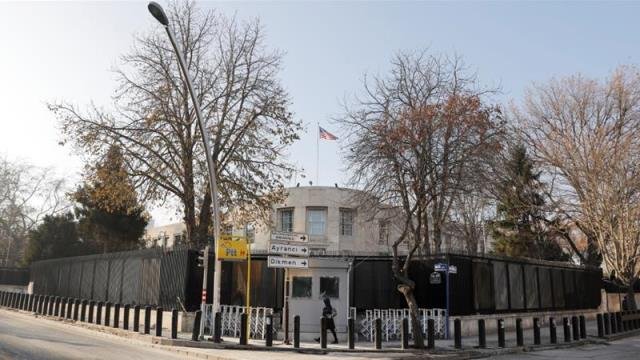 US Embassy in Turkey’s capital, Ankara