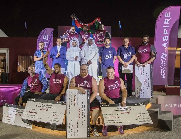 Kenyan Cristopher Oketch Won 3rd Time Qatar’s Strongest Expatriate Title