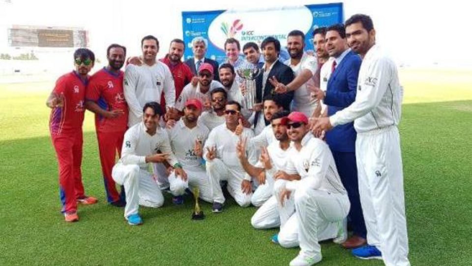 Afghan Team Winners of ICC Intercontinental Cup 2017
