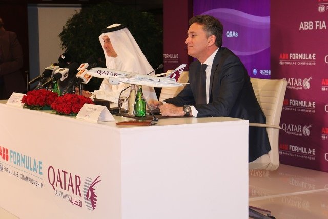 Qatar Airways Enhances to Title Sponsor of the Paris and New York City E-Prix