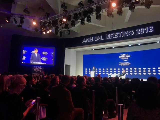 Recap from First Day of World Economic Forum 2018