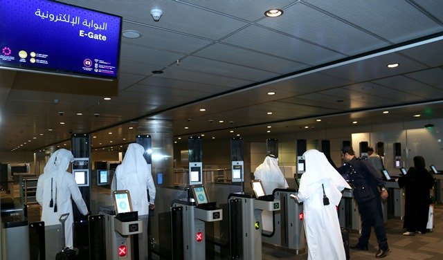 2,462,470 Passengers Used Smart E-gate Facility at Hamad Int’l Airport During 2017