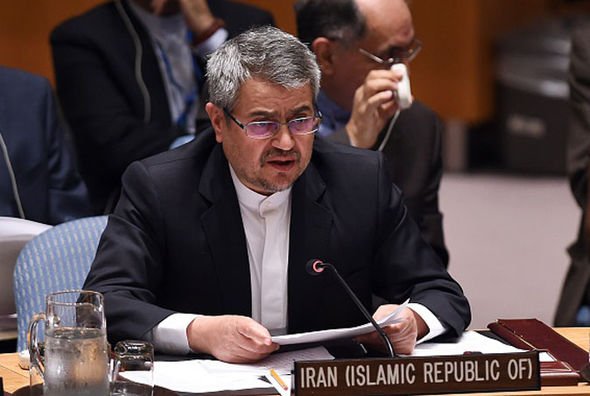 Head of Iran’s mission to the UN Gholamali Khoshroo