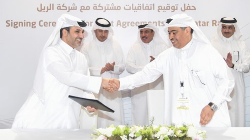 QNB and Qatar Rail agreement