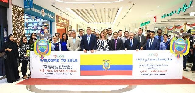 Qatar: Ecuador Business Delegation  Visited Lulu Hypermarket, Al Messila