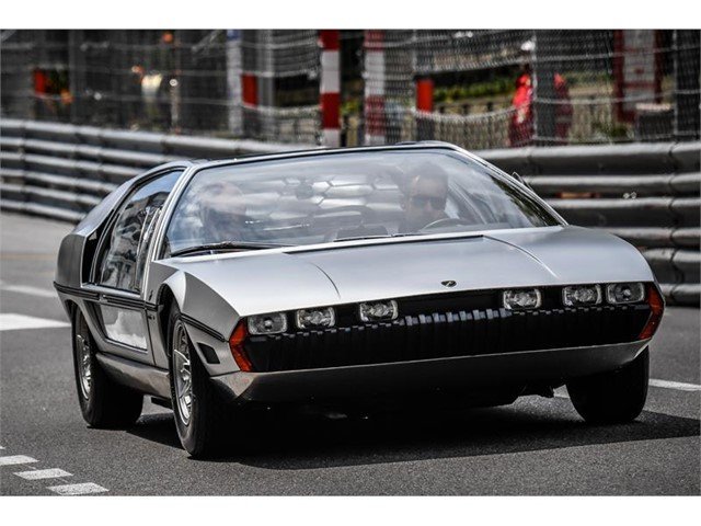 Lamborghini Marzal Made its First Outing since 1967, Driven by Prince Albert of Monaco