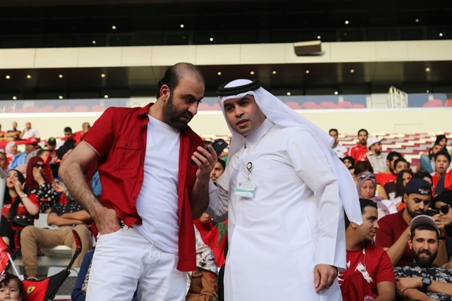 Fan Zone at Khalifa Int’l Stadium Opened With Morocco-Iran FIFA World Cup Match