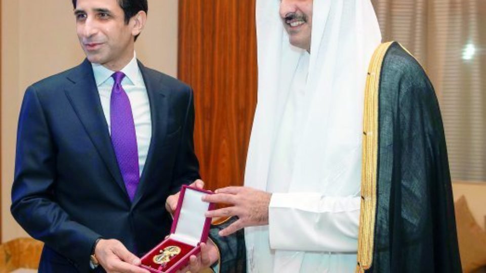 Amir awards Al Wajba Medal to outgoing Pakistan envoy