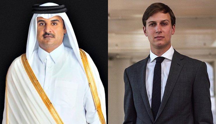 Amir of State of Qatar Sheikh Tamim bin Hamad AlThani meets Jared Kushner Daily Peninsula Qatar