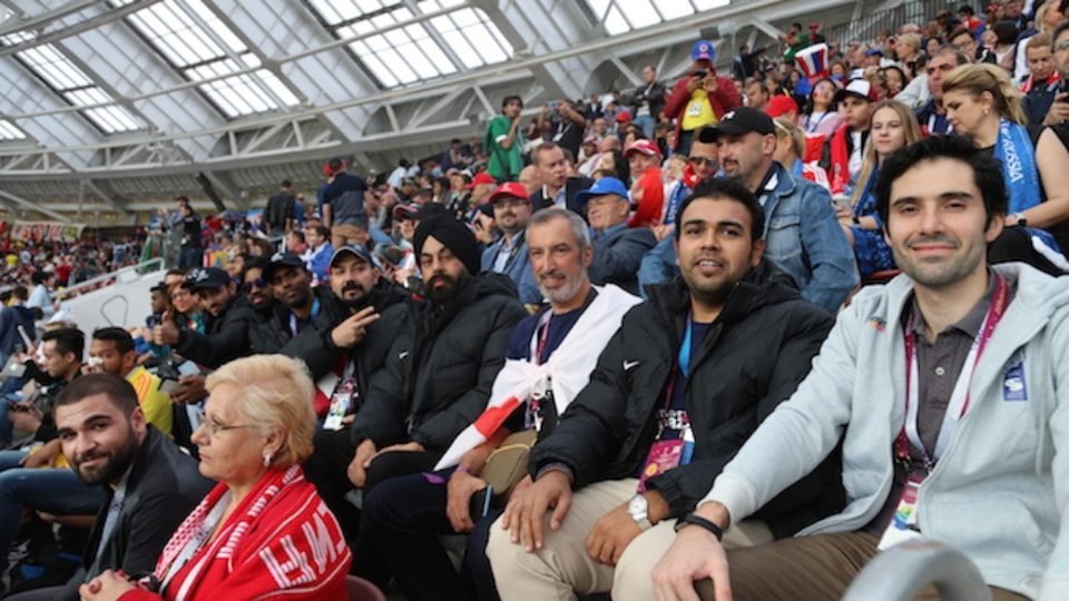 Bhulinder Singh, from India, was attending 2018 FIFA World Cup Russia
