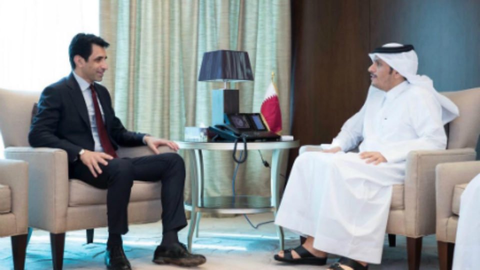 Pakistani ambassador to Qatar Shahzad Ahmad meets Qatar Dy Pm and Foreign Minister