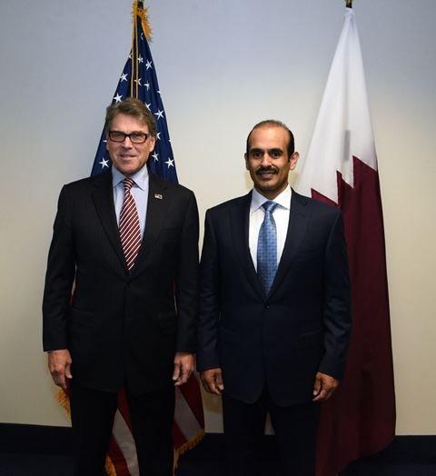 QP CEO with Sec Perry