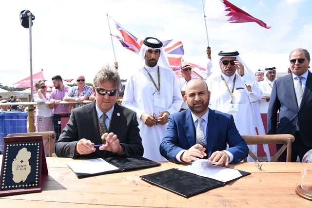 Katara Inks a Twinning Agreement Between S’hail and “The Game Fair” Exhibition