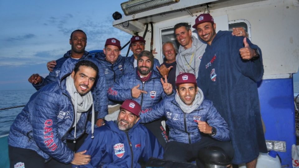 Team Qatar Channel Swim Made History, Dedicated to Emir of Qatar and People