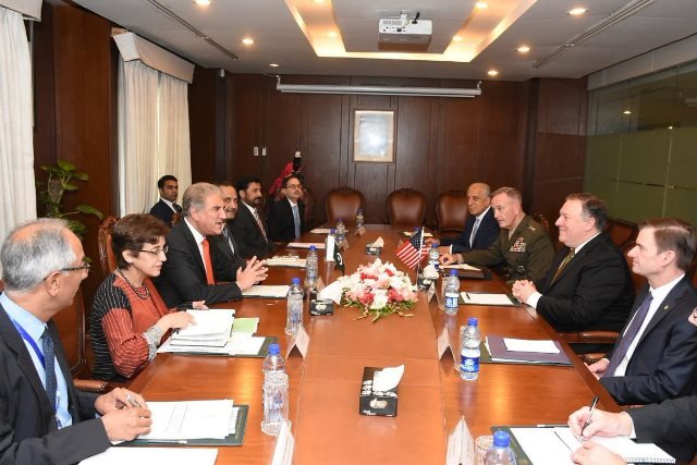 Pakistan: Pompeo and Qureshi Held Bilateral Discussions, US Secretary of State Left For India