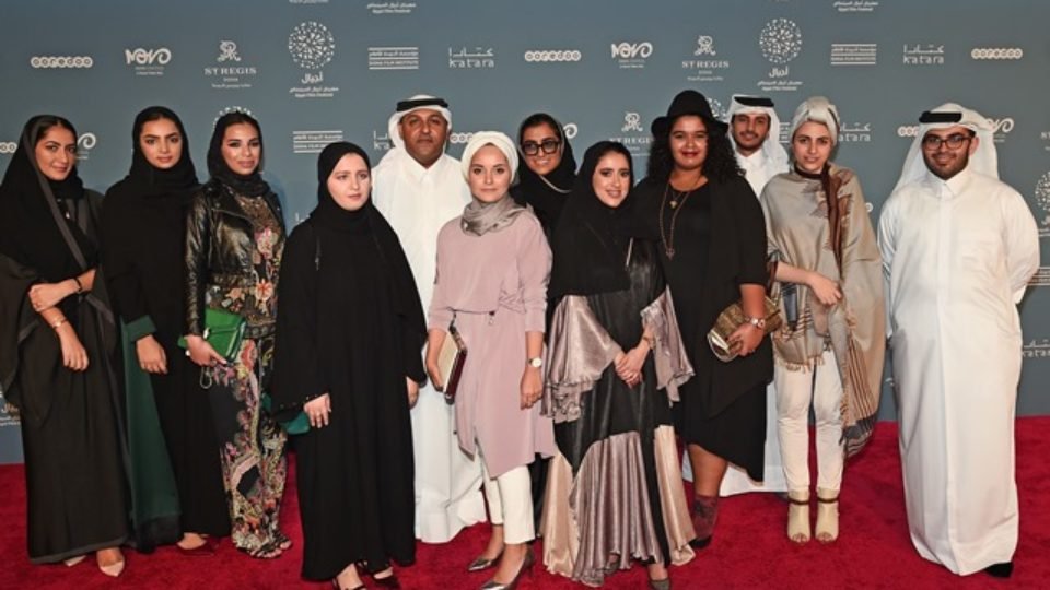 Qatari Talents Walk the Red Carpet at 6th Ajyal Film Festival