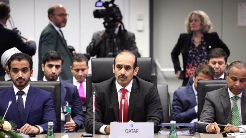 AlKaabi at OPEC meet Pic Qatar Petroleum
