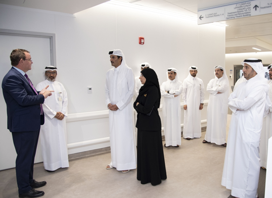 Amir of Qatar Inaugurates New Trauma and Emergency Center at HMC