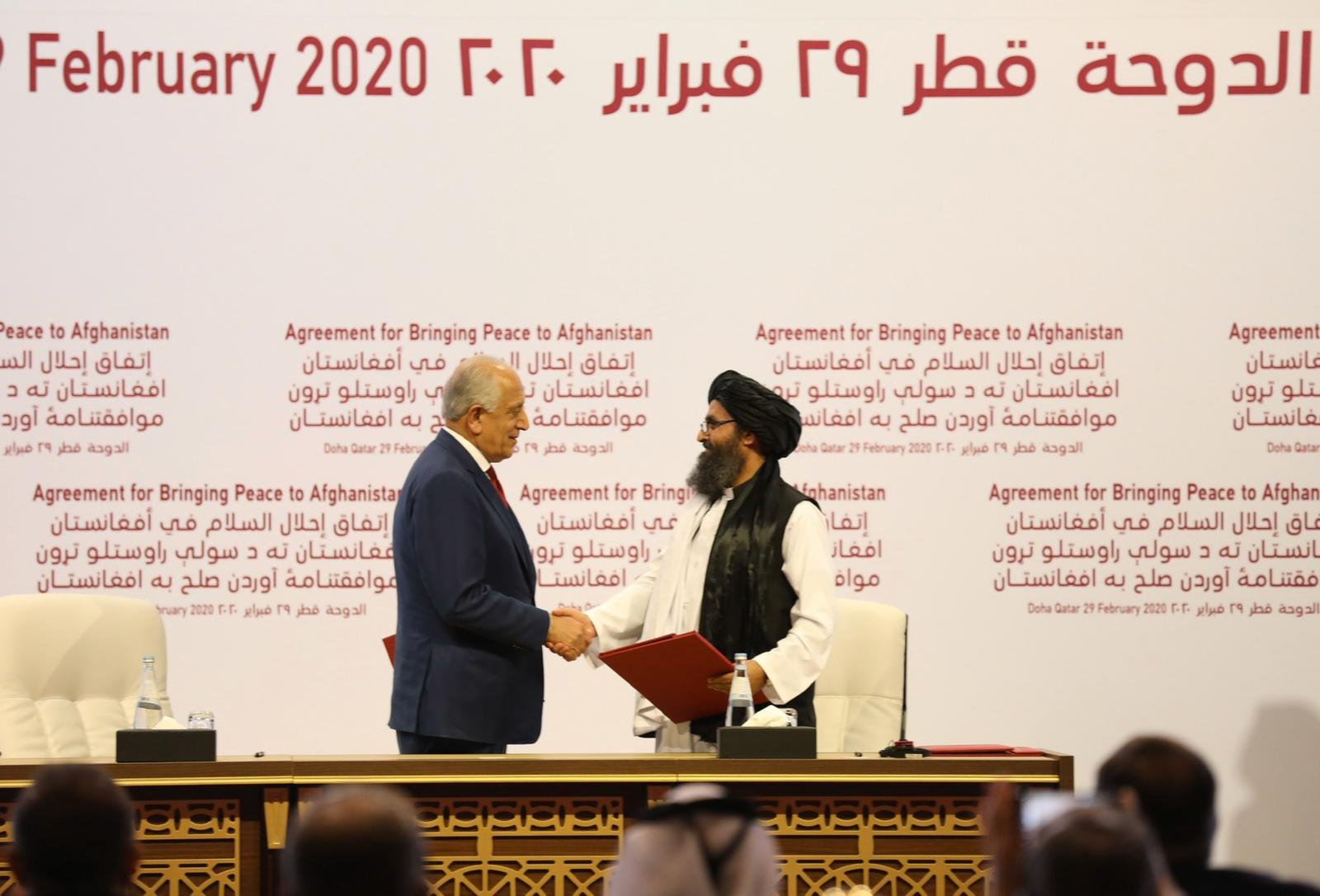 US-Taliban Sign Peace Deal in Doha, All Foreign Forces To Withdraw in 14 Months