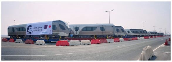 Qatar Rail Welcomes New Batch of Additional Metro Trains in Doha