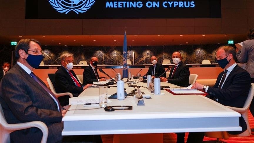Turkish Cypriot Leader Presents Six Points Cyprus Resolution Proposal At The UN Led  Geneva Talks
