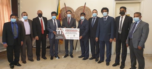 Qatar: Embassy Delivers 150 Oxygen Cylinders, 22 Pulseoximeters to Help Meet COVID Crisis in Sri Lanka