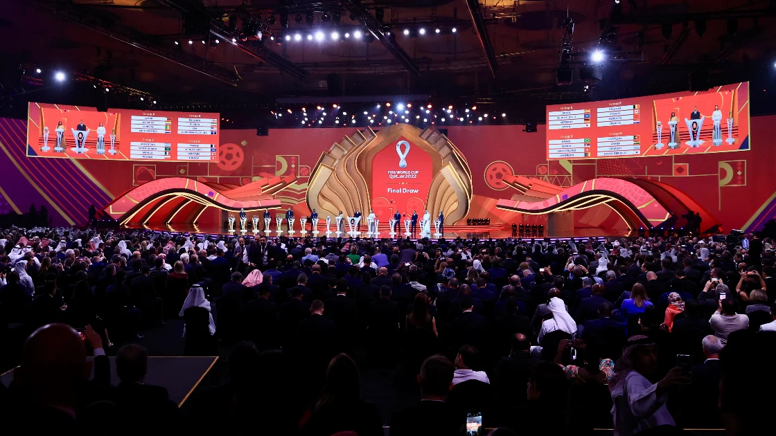 FIFA Cup Qatar 2022 : Doha Hosts Glittering Final Draw Ceremony
