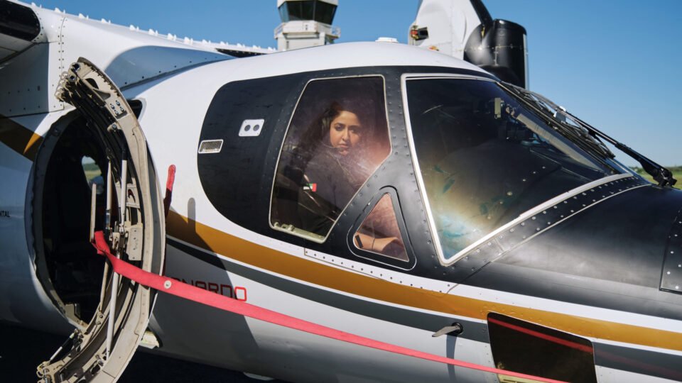 Dubai’s Royal Becomes First Woman To Pilot Leonardo’s AW609 Tiltrotor