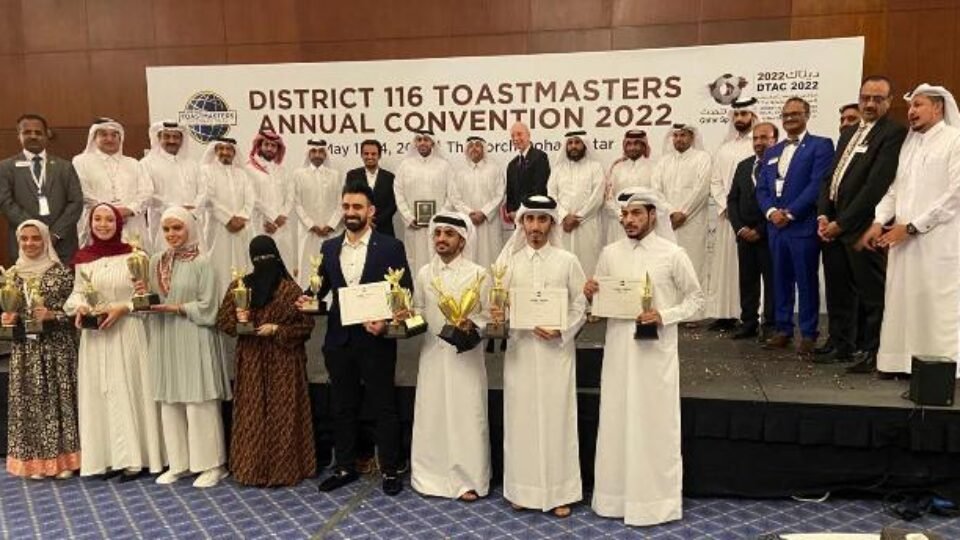 ‘Qatar is World’s Top District in Toastmasters International Fraternity, May Not Lose Its Leading Position in Near Future’