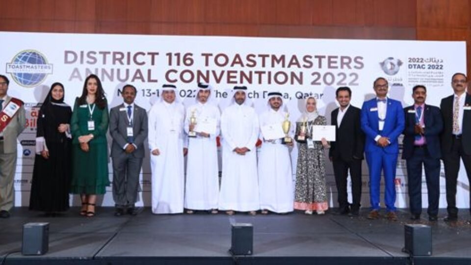 ‘Qatar is World’s Top District in Toastmasters International Fraternity, May Not Lose Its Leading Position in Near Future’