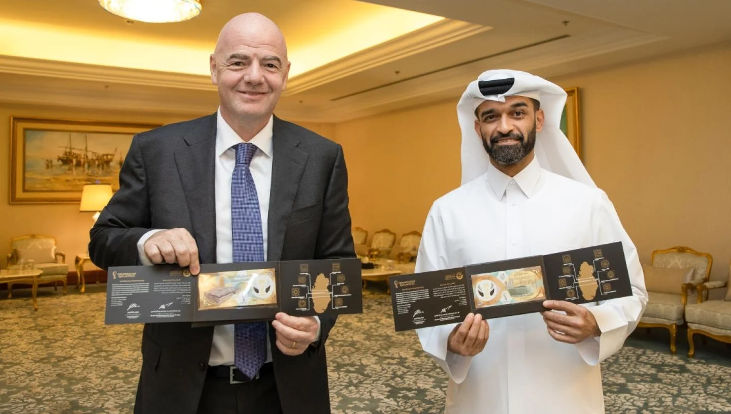 Qatar Central Bank unveils FIFA World Cup Qatar 2022 Commemorative Banknote