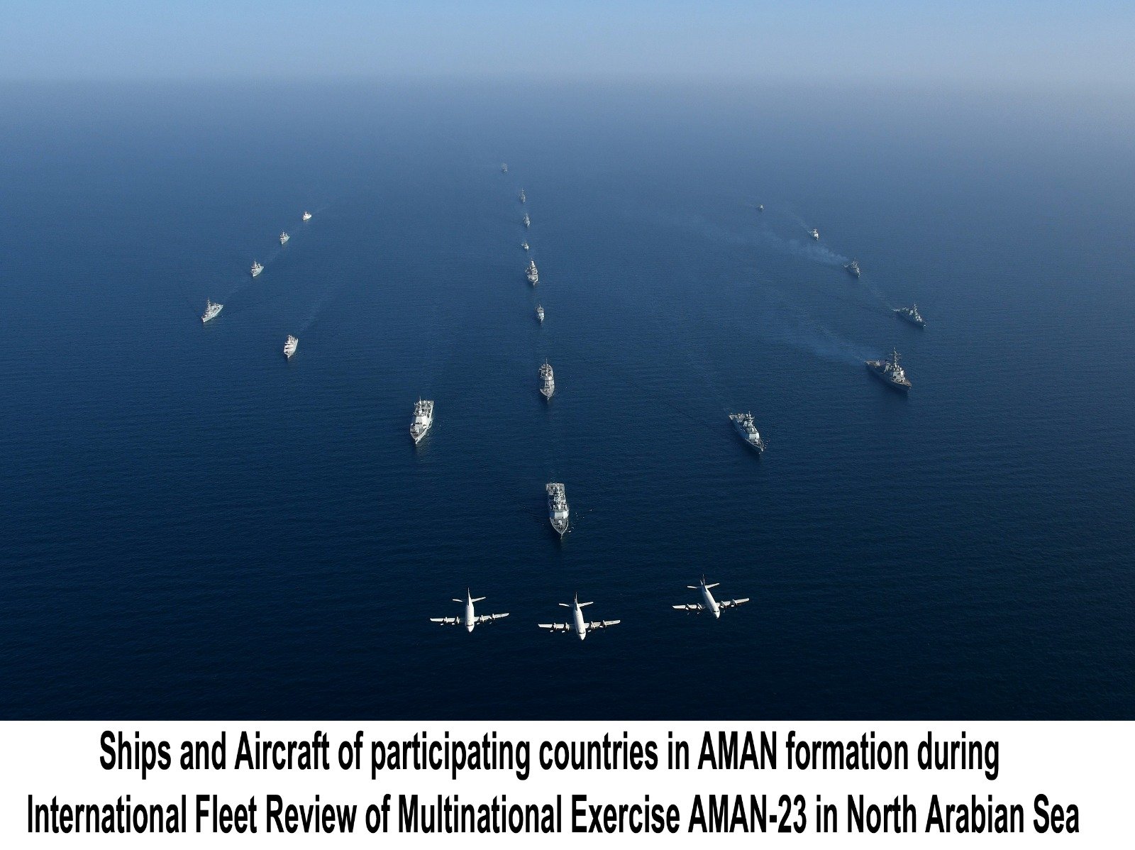 50 Countries Participates In 8th Aman 2023 Culminates In North Arabian Sea