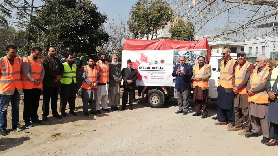 Kashmiris In IOK Donate Relief Goods For Turkiye and Syrian Quake Victims