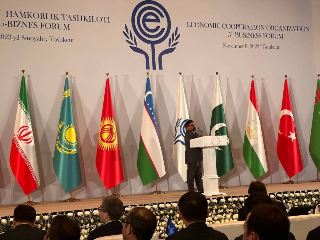 16th ECO Summit Takes Off; Erdogan Calls on ECO to Raise Voice Against Israel’s Attack on Gaza