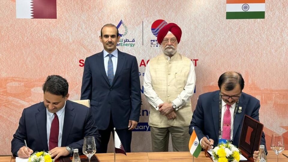 QatarEnergy, Petronet Sign 20-year Agreement to Supply 7.5 MTPA of LNG to India