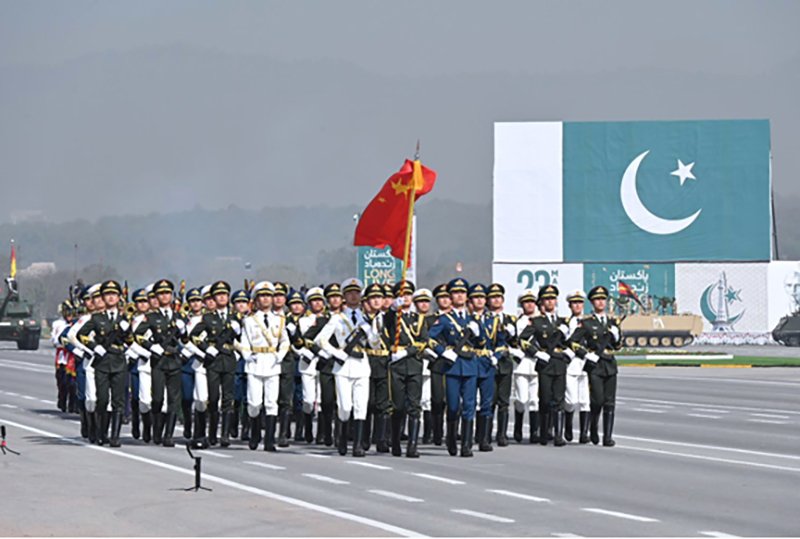 Chinese and Azerbaijan Units Participated in Pakistan Day Parade; Saudi