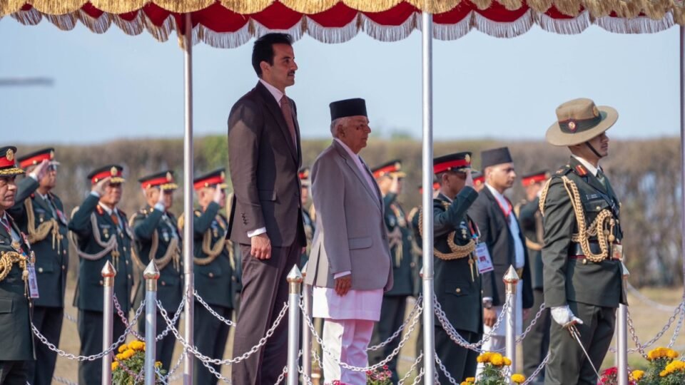 Kathmandu: Amir of Qatar Held Talks With President of Nepal; Nepal Declares Public Holiday